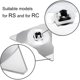 thumbnail image 2 of Cuchillas Cortacésped Acero Inoxidable para Robot Robomow RC 2 Uds., 2 of 8