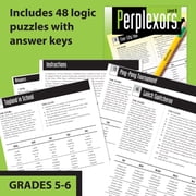 MindWare Perplexors: Level B, 48 Full-Page Puzzles With Solutions, Logic Puzzles for a Sharper Mind