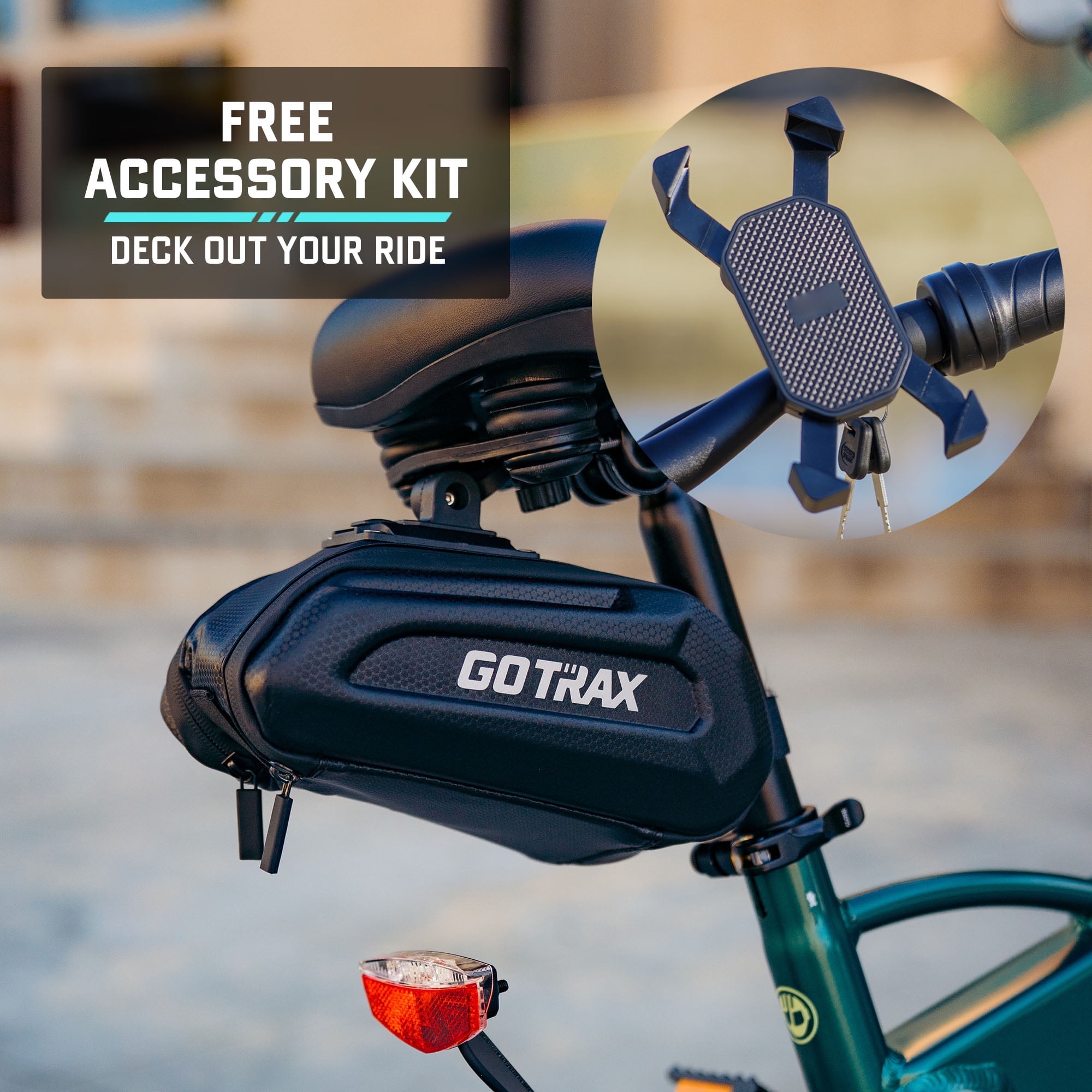 Gotrax F1V2 20" Adult Folding Electric Bike, 50 Mile&20mph, 48V 10.4Ah,  Compact & Portable, Green