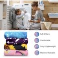 thumbnail image 5 of LHSHID to My Boyfriend Blanket Romantic I Love You Blessing Sweet Gifts for Birthday Anniversary Valentines Christmas Thanksgiving Fathers Day Soft Cozy Lightweight Plush Throw 50"x60", 5 of 5
