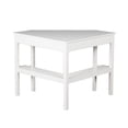 thumbnail image 2 of SEI Furniture Alexander Corner Computer Desk in White, 2 of 6
