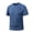 #03 Blue 【Mix & Match: Stock Up on Your Favorite Colors】, variant on Men's Sports T-Shirt Ice Silk Quick Dry Top, Performance Tee Crew Neck Short Sleeve Athletic Fit, Moisture Wicking Breathable Summer Running Workout Fishing Casual Daily | Zenithor,White L