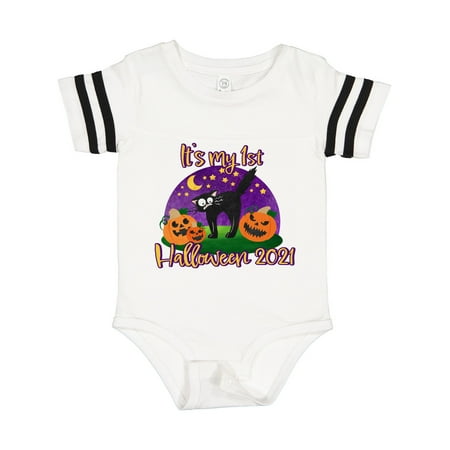 

Inktastic It s My 1st Halloween 2021 Gift Baby Boy or Baby Girl Bodysuit