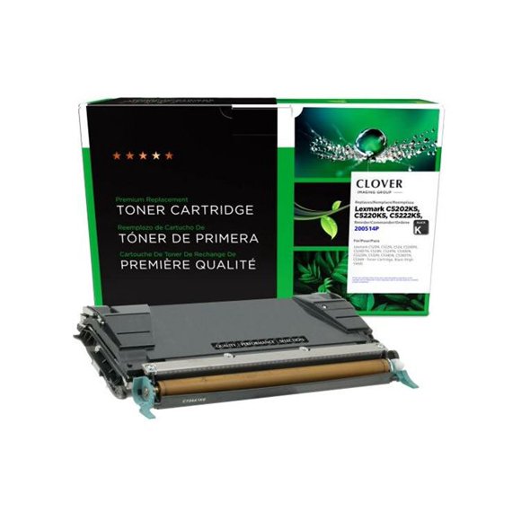 CIG Premium Replacement - High Yield - black - compatible - remanufactured - toner cartridge (alternative for: Lexmark C5202KS, Lexmark C5220KS, Lexmark C5222KS, Lexmark C5242KH) - for Lexmark C522, C524, C530, C532, C534