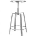 thumbnail image 3 of Meridian Furniture Lang Silver Iron Counter and Bar Stool, 3 of 7