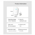 thumbnail image 5 of Alarma Inteligente de de Agua Tuya, Alarma con Sensor de Inmersión en Agua Wifi, Detector de Fugas de Agua, Monitoreo Remoto por Aplicación, 5 of 5