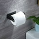 thumbnail image 4 of Portarrollos de papel higiénico negro, portarrollos de papel higiénico para baño y cocina, acero inoxidable SUS 304, autoadhesivo, 4 of 5