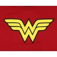 thumbnail image 4 of DC Comics Wonder Woman Men's Classic Superhero Logo Adult T-Shirt, 4 of 5