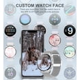 thumbnail image 3 of Reloj inteligente Iaret para mujer con responder/hacer llamadas Android/iOS, 3 of 7