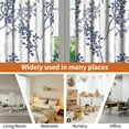 thumbnail image 5 of Lfeey Watercolor Plant Print Blackout Curtains, Darkens Room for Bedroom Grommet Curtains/Drapes, 52x96 inches, Set of 2, 5 of 5