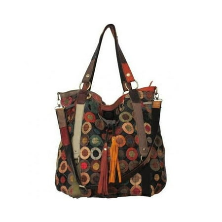 Amerileather Tote - Multi-Colored Lloyd Leather Tote