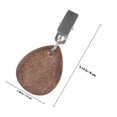 thumbnail image 2 of BRIGHTFUFU 4Ud Pesos Para Mantel Con Clip De Metal Resistente Para Y Uso Exterior, 2 of 6