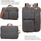 thumbnail image 2 of CoolBELL Mochila Convertible Bolso de Hombro Tipo Mensajero Bolso para Laptop Maletín de Negocios Mochila de Viaje Multifuncional para Laptop de 15,6 Pulgadas para Hombre/mujeres (Canvas Gris Oscuro), 2 of 14