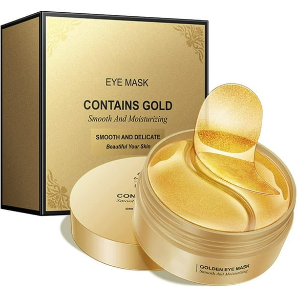 Parches ojeras 24k de COLÁGENO Hidratantes Antiarrugas | 60 pzs