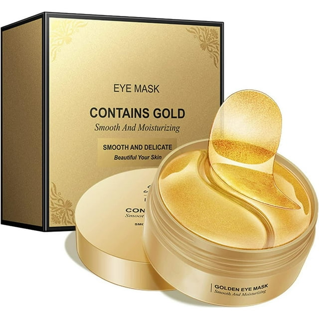 Parches ojeras 24k de COLÁGENO Hidratantes Antiarrugas | 60 pzs