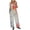 Watermelon Red, variant on Jumpers for Women Casual Tie Shoulder Sleeveless Wide Leg Jumpsuits with Pockets Summer Romper Plus Size Fashion