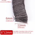 thumbnail image 2 of Seal Strip Soezy para ventanas corredizas, 5 m, color gris, 2 of 9