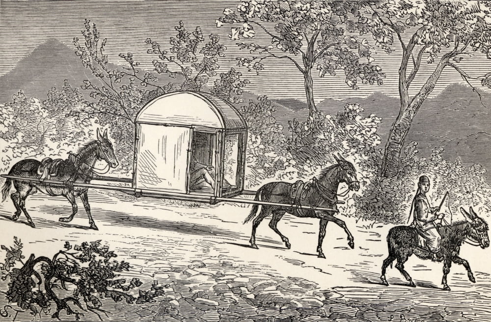 A Horse And Mule Palanquin Used By The Chinese Aristocracy In China In The 19th Century From The Book From Paris To Pekin Over Siberian Snows Published 18 Posterprint Walmart Com A Horse And Mule Palanquin Used By The Chinese Aristocracy In China In The 19th Century From The Book From Paris To Pekin Over Siberian Snows Published 18 Posterprint Walmart Com