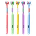 thumbnail image 3 of Three-Sided Soft Hair Toothbrush Around Design Multi-Angle Clean Toothbrushes Cleaning 3-Sided Deeply, 3 of 5