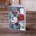 thumbnail image 2 of Schnauzer Christmas Letter to Santa Greeting Cards and Envelopes Pack of 8, 2 of 2