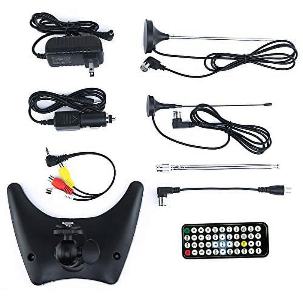 Tyler TTV704-9 Inch, Portable LCD TV, RV HD, with Detachable