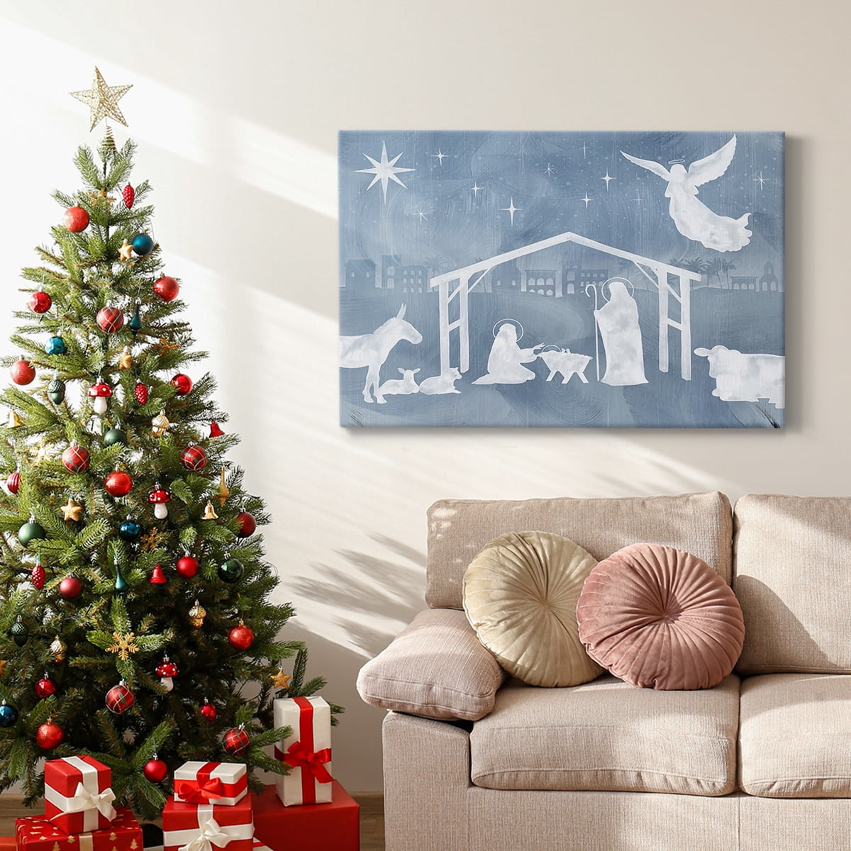 Star of Bethlehem Collection A- Gallery Wrapped Canvas