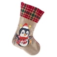 thumbnail image 1 of Calcetines Navideños Hugtrwg DIY Pingüino 20x35 cm, 1 of 8