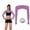 Hot Pink, variant on Women's UV Protection Bolero Shrug Cooling Arm Sleeves Cropped Athletic Cover Up with Thumb Hole Breathable Stretchy for Running Tennis Sports Free Size