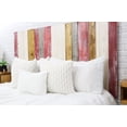 thumbnail image 5 of Barn Walls Country Mix Signature Design, Multicolored Solid Wood Headboard, Floating Panels, Wall Mount, Adjustable Height, Easy Assembly, King Size, 5 of 10