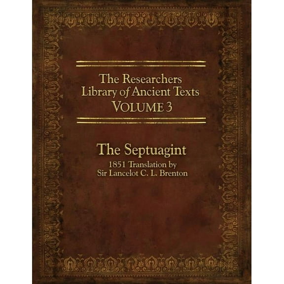 The Researchers Library of Ancient Texts Volume 3: The Septuagint, (Paperback)