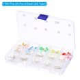 thumbnail image 3 of Uxcell 3mm Light Emitting Diodes, LED Diodes, 10 Colors, 300Pack, 3 of 5