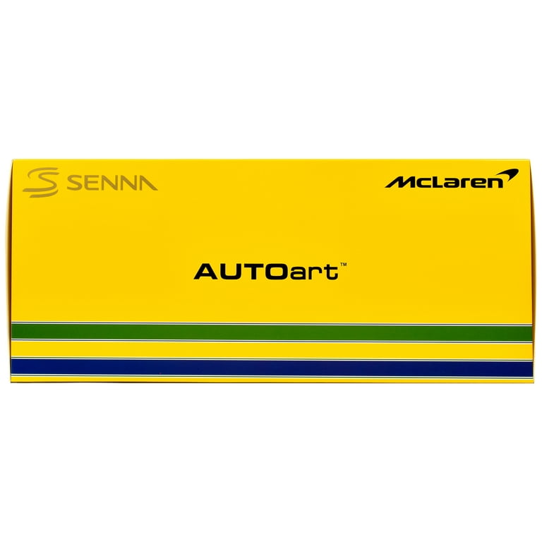 Autoart 89140 McLaren Honda MP4-6 No.1 Ayrton Senna 2nd Place