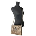 thumbnail image 5 of Michael Kors Hamilton Small Satchel Crossbody Exotic MK Dust MK Multi, 5 of 6