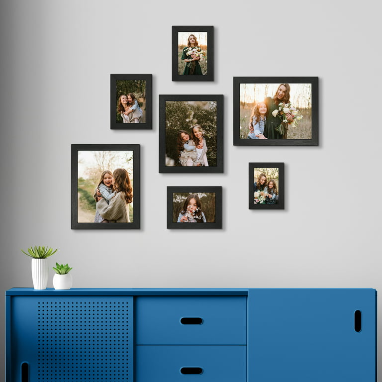 Picture Frame, Display Pictures, Wooden Photo Frame For Wall Mounting Or  Tabletop Display, Horizontal And Vertical Wall Gallery Photo Frames For  Home Room Decor - Temu