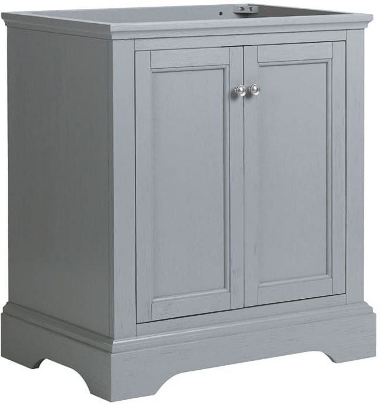 Fresca Fcb2430-U Windsor 30" Free Standing Single Basin Vanity Set - Gray (Textured) / - image 3 of 7