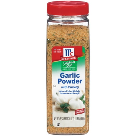 Powder Coating California - McCormick California Style Garlic Powder With Parsley Coarse Grind Blend, 24 oz