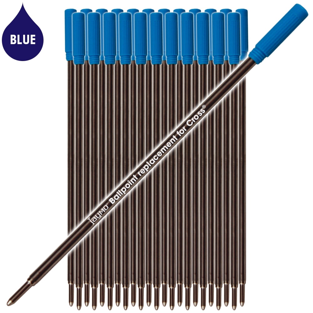 Lot of 6 Packages of 1 Cross Blue Medium  Ballpoint refills #8511 NEW IN BOX 