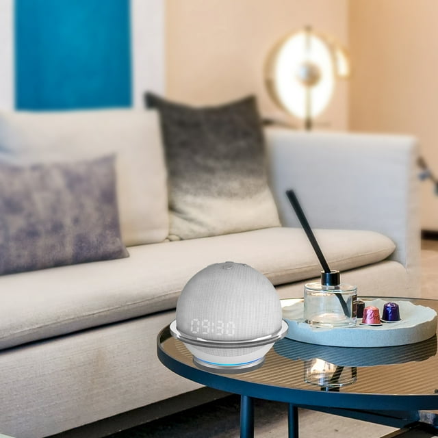 Zeus Support Mural Support Accessoire Maison Mini Haut-Parleur Intelligent Support pour Echo Dot 4