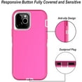 thumbnail image 7 of iPhone 12/12 Pro Heavy Duty Case - Pink {3 Layer Shock Absorbent Durable Case- Compatible for iPhone 12 and iPhone 12 Pro 6.1 inch), 7 of 7