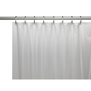 72 Inch X 84 Shower Curtain Liner, Titan Peva Clear Shower Curtain Liner