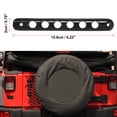 thumbnail image 3 of 5 Pcs Black Door Handle Insert Strip Trim Covers for 2007-2018 for Jeep Wrangler 4-Door, 3 of 6