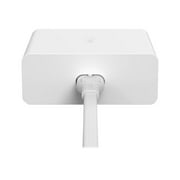 Belkin 108W 4-Port GaN Charger, Multi-Port Desktop Charger Block w/ USB-C PD Fast Charge & USB-A Ports for Apple MacBook, iPhone 16, Samsung Galaxy S25, Google Pixel, Nintendo Switch 2 & More - White