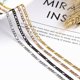 thumbnail image 1 of Fashion New Figaro Chain Necklace For Men Punk Silver Color Stainless Steel Long Necklace Men Hip Hop Jewelry Gift, 1 of 5