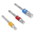 thumbnail image 4 of Socket Adapter Set,Chrome Vanadium Steel 1/4'' Socket Adapter CRV Socket Adapter Ultimate Comfort, 4 of 7