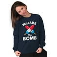 thumbnail image 3 of You Are Bomb Ice Pop Firecracker Sweatshirt for Men or Women Brisco Brands M, 3 of 5