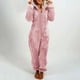 thumbnail image 4 of Plus Size Coral Fleece Jumpsuit for Women Christmas Pajamas One-Piece Pyjamas Winter Warm Women Hooded Onesies Sleepwear S-5XL, 4 of 4