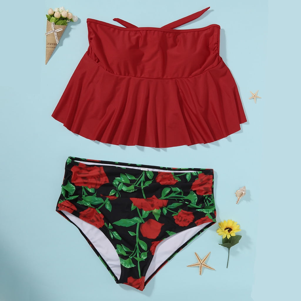 two piece swimsuit walmart