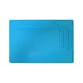 thumbnail image 4 of Silicone Soldering .20Inchx8.27inch Insulation Repair Work Mat Platform Station Pad for Welding Computer Cellphone Solder Iron Station, 4 of 9