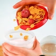 thumbnail image 2 of 4 Pack 17 oz Small Breakfast On The Go Yogurt Parfait Cups, Reusable Plastic Containers with Lids and Spoons, Perfect Jars for Overnight Oats Cereal Granola Oatmeal (4 Pack - 2), 2 of 8
