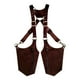 thumbnail image 1 of Bolso de hombro debajo del brazo con correas de hombro ajustables Bolsa de utilidad Marrón, 1 of 8